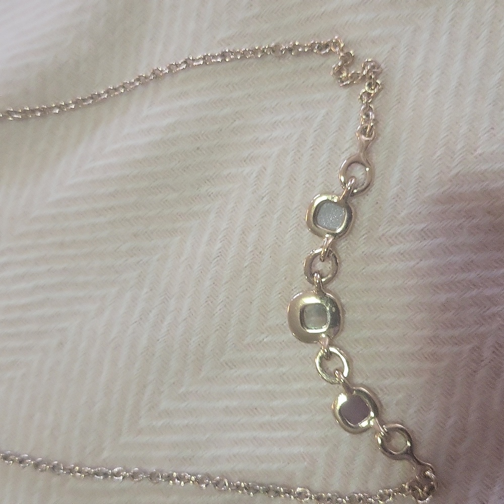 Anne Klein Gold Necklace with Sleek Modern Design - Picture 3 of 5